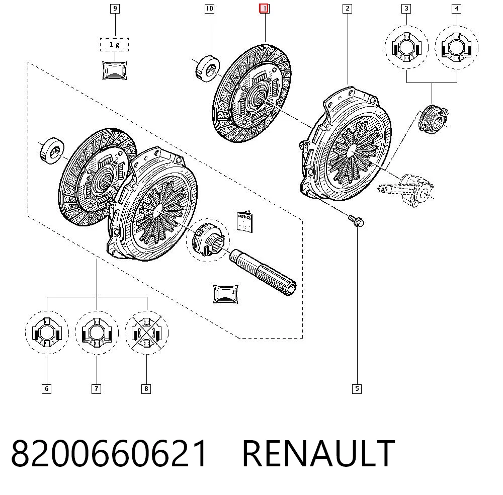 Comprar Disco de embrague Renault Clio II SB0