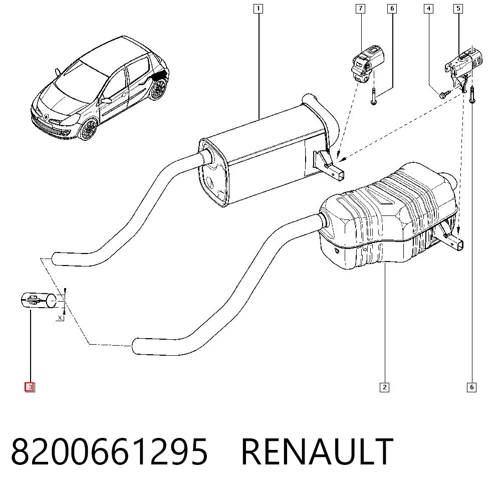 8200661295 Renault (RVI)