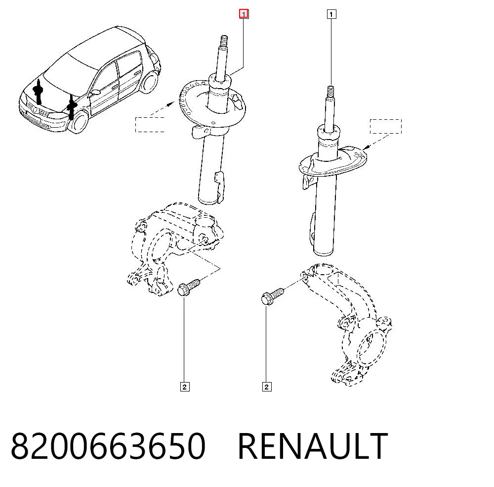 8200663650 Renault (RVI)