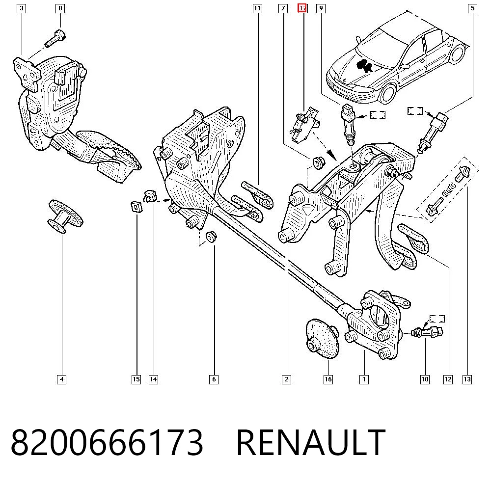 8200666173 Renault (RVI)