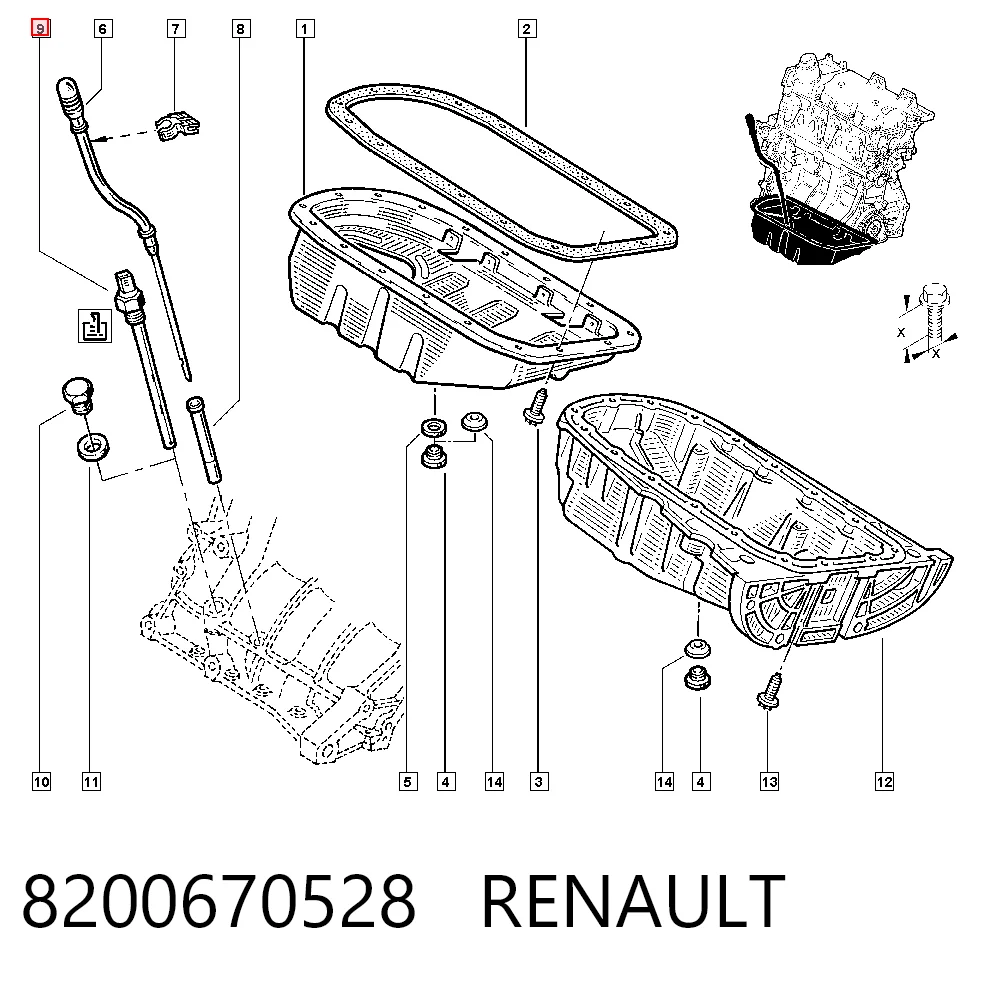 8200670528 Renault (RVI)
