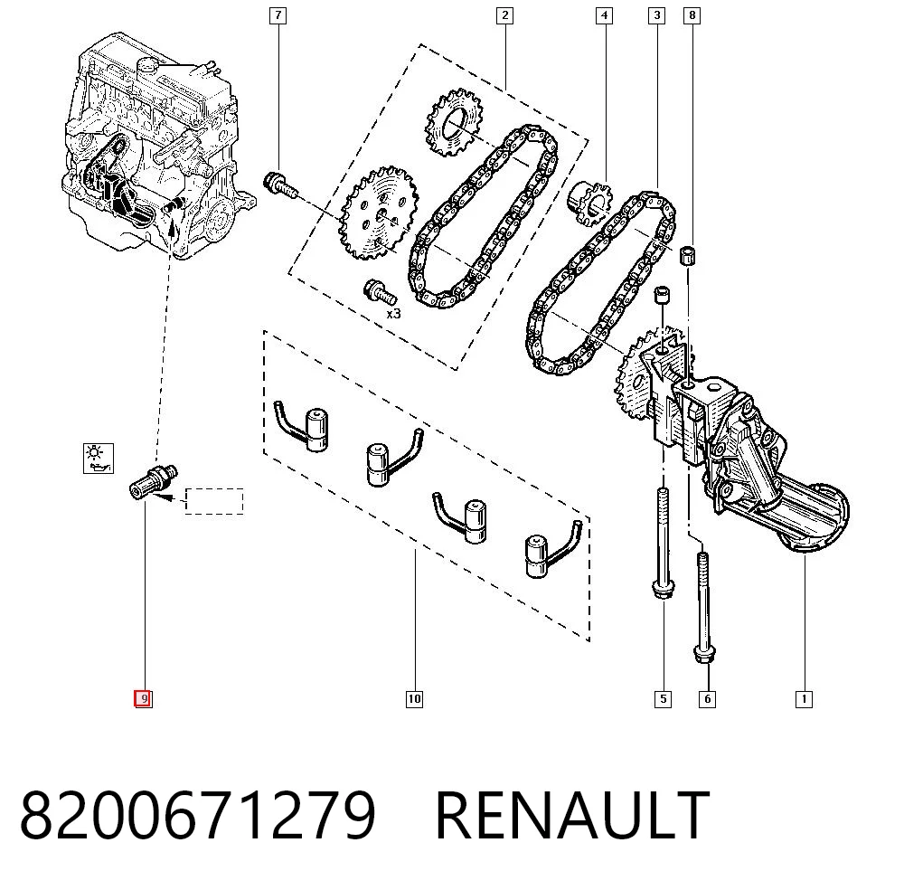 8200671279 Renault (RVI)