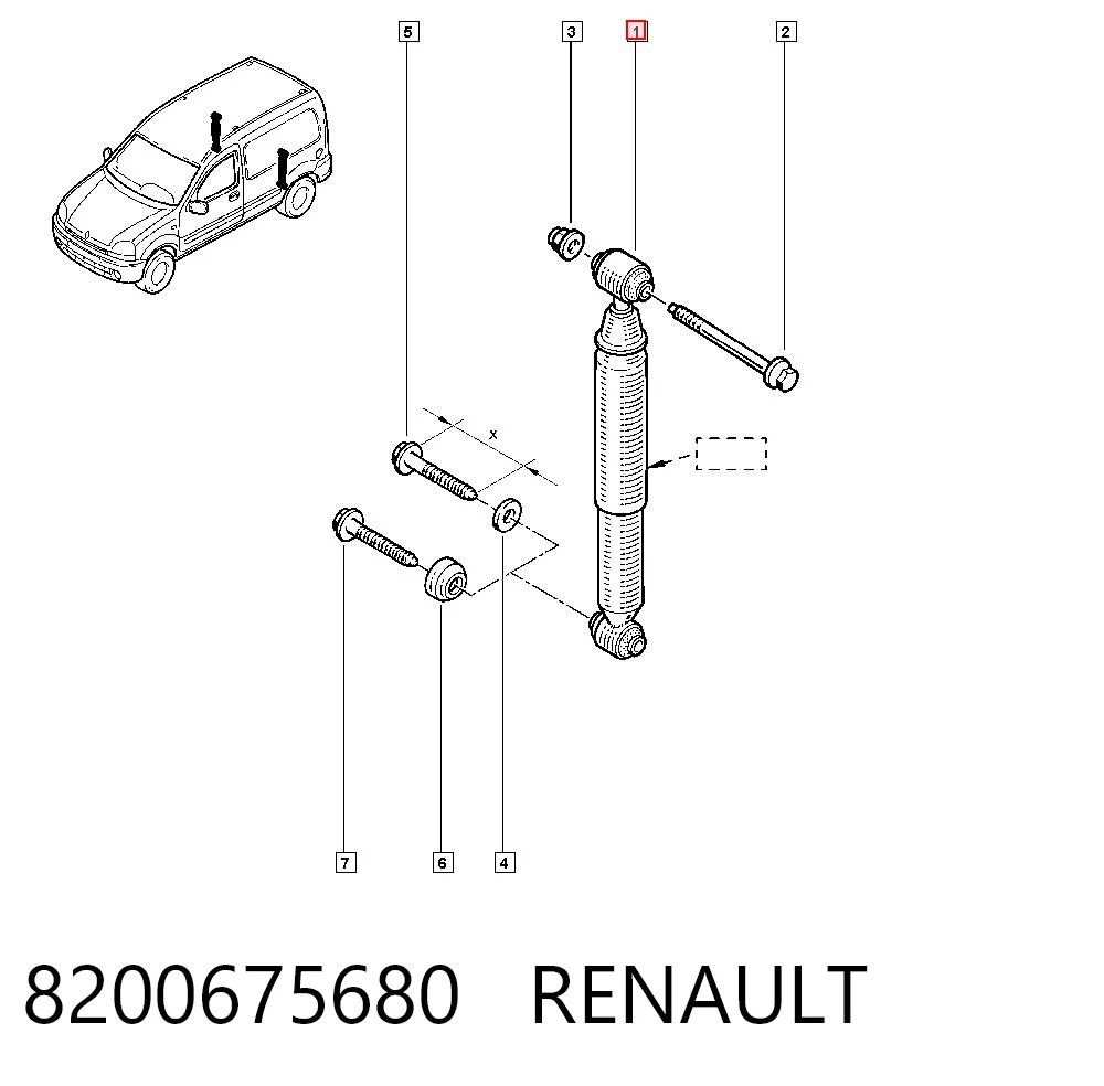 8200675680 Renault (RVI)