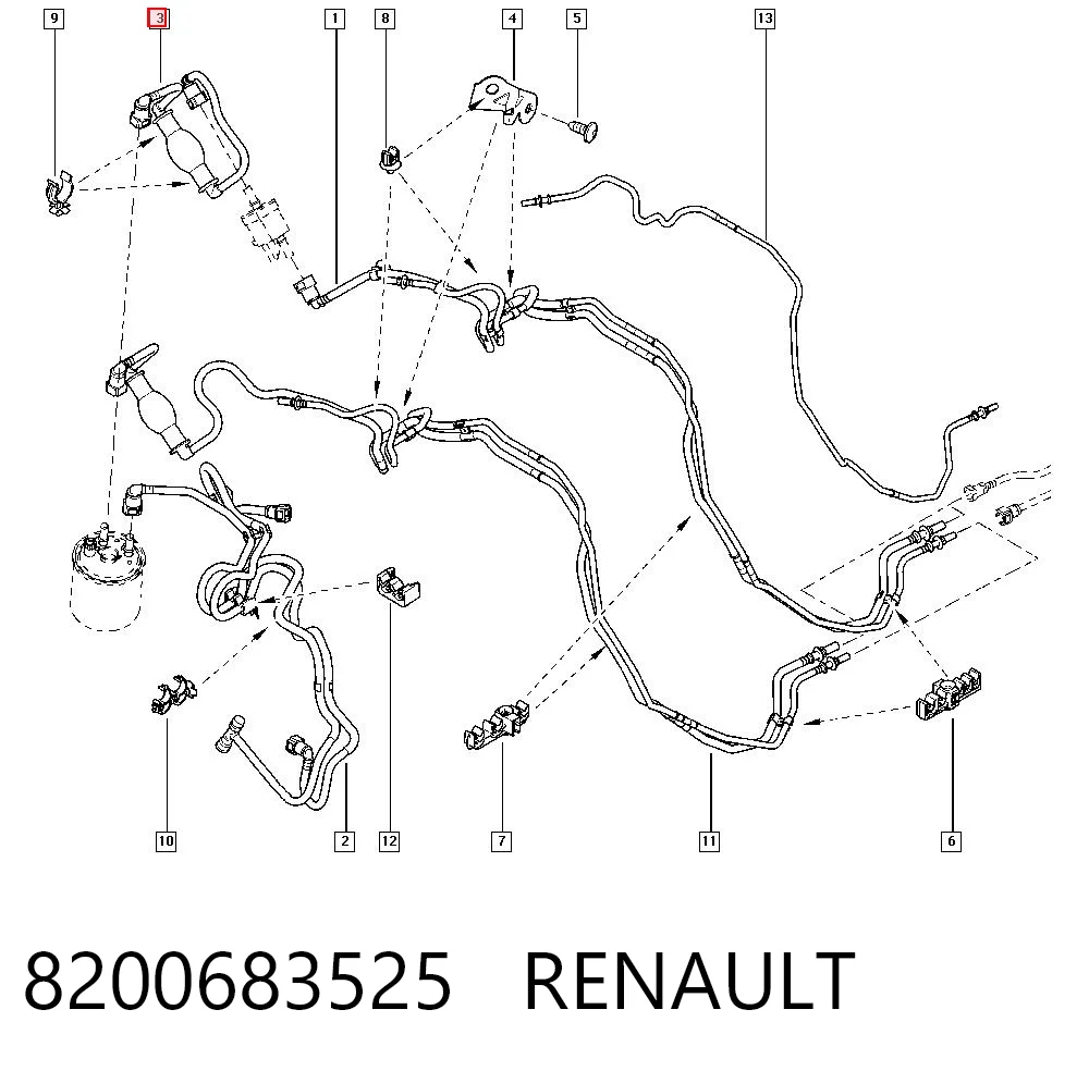 8200683525 Renault (RVI)