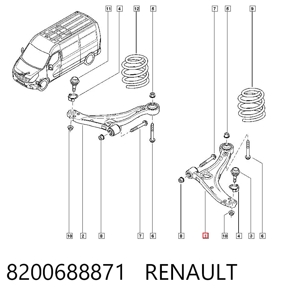 8200688871 Renault (RVI)