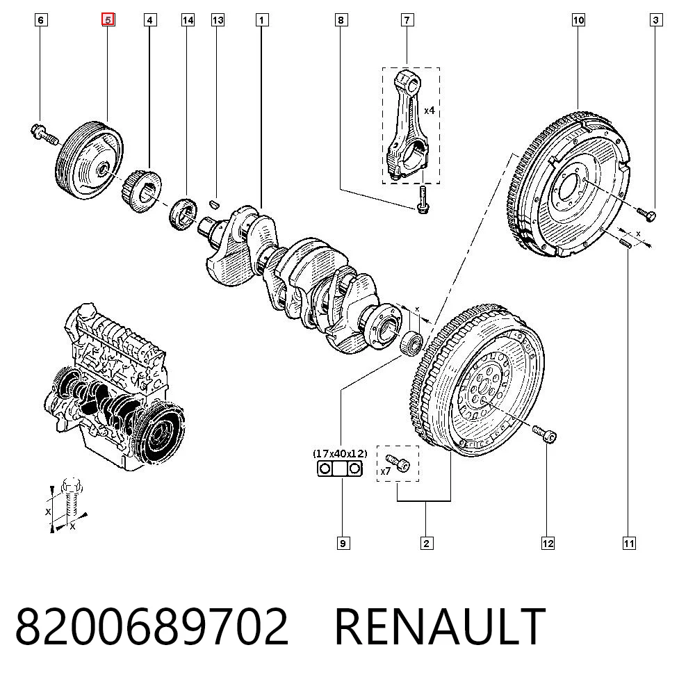 8200689702 Renault (RVI)