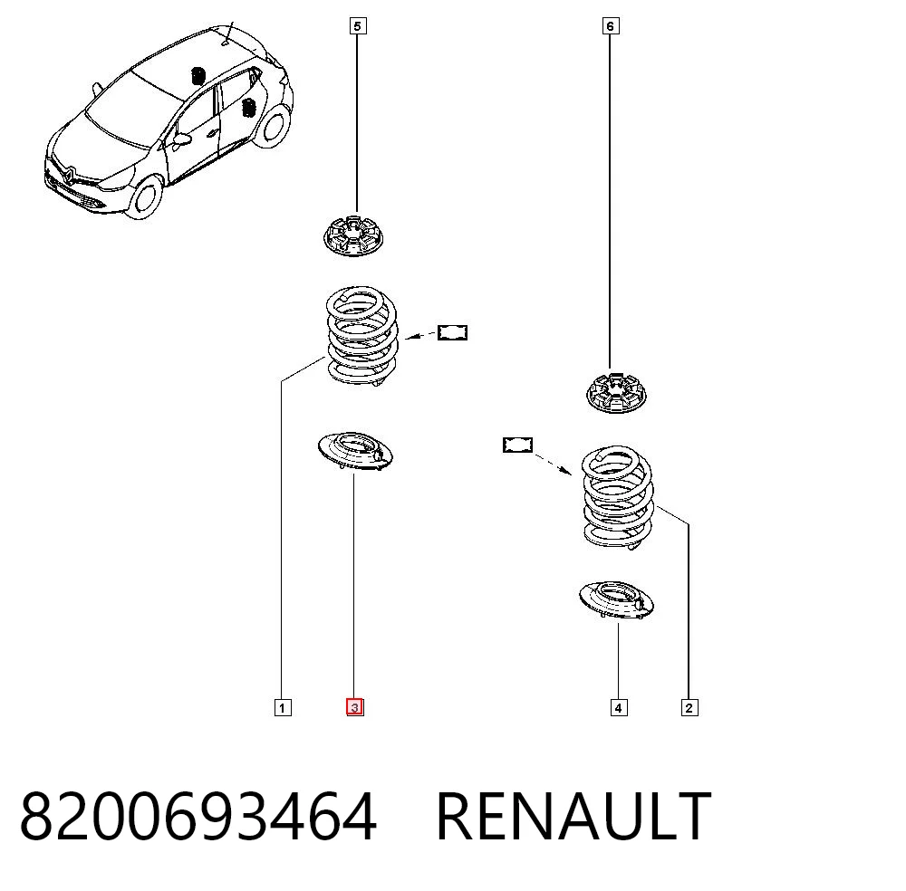 8200693464 Renault (RVI)