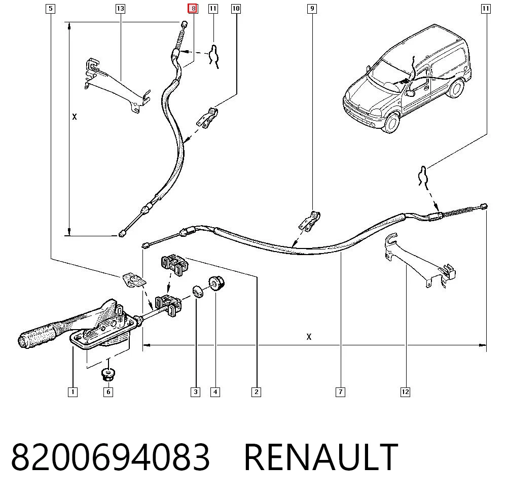 8200694083 Renault (RVI)