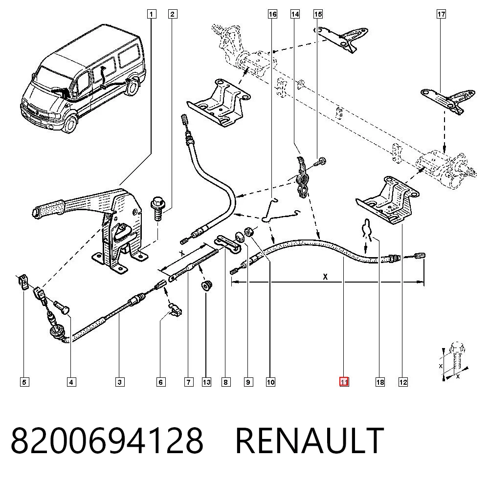 8200694128 Renault (RVI)