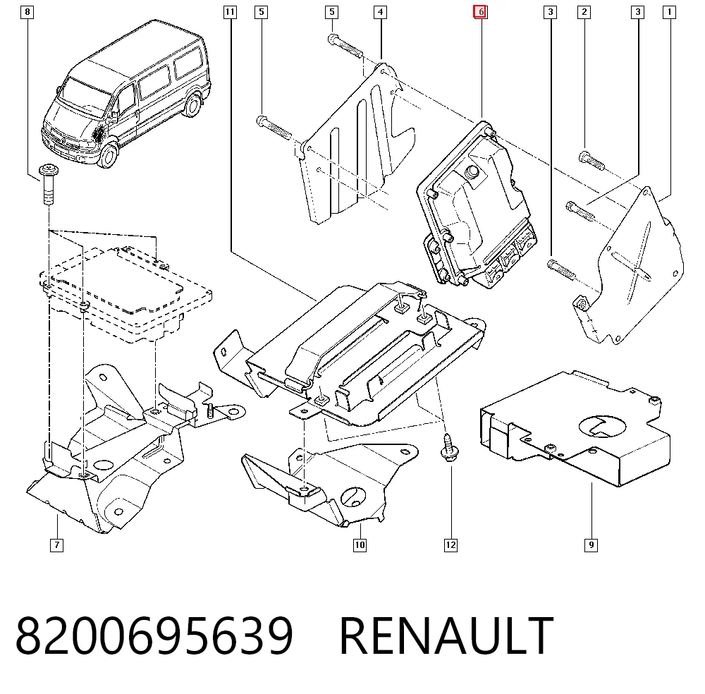 Unidad de control del motor  Renault Master II furgoneta (HD, FD) (2003 - 2010) precio, desde 65,04 EUR