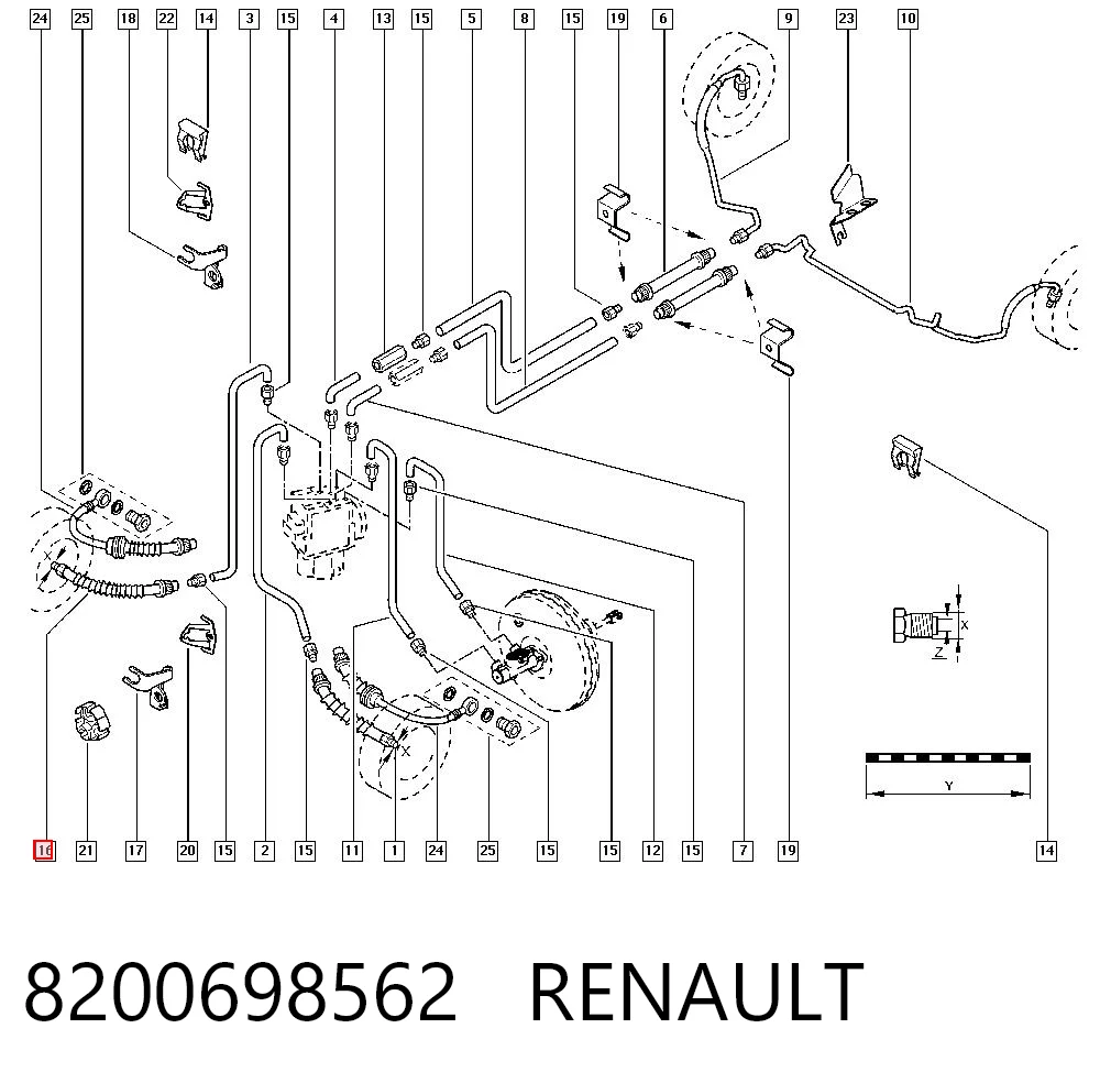 8200698562 Renault (RVI)