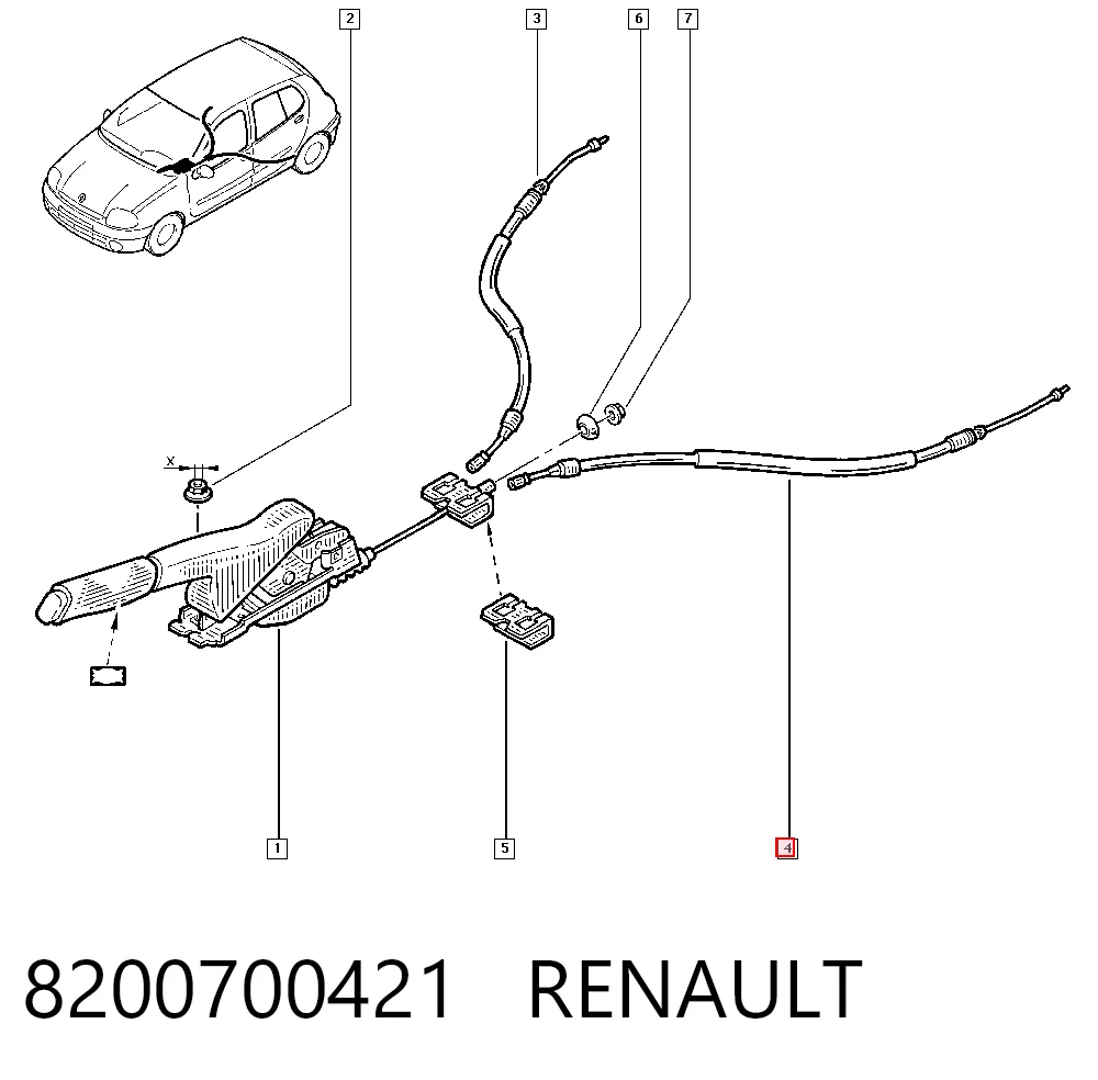 8200700421 Renault (RVI)