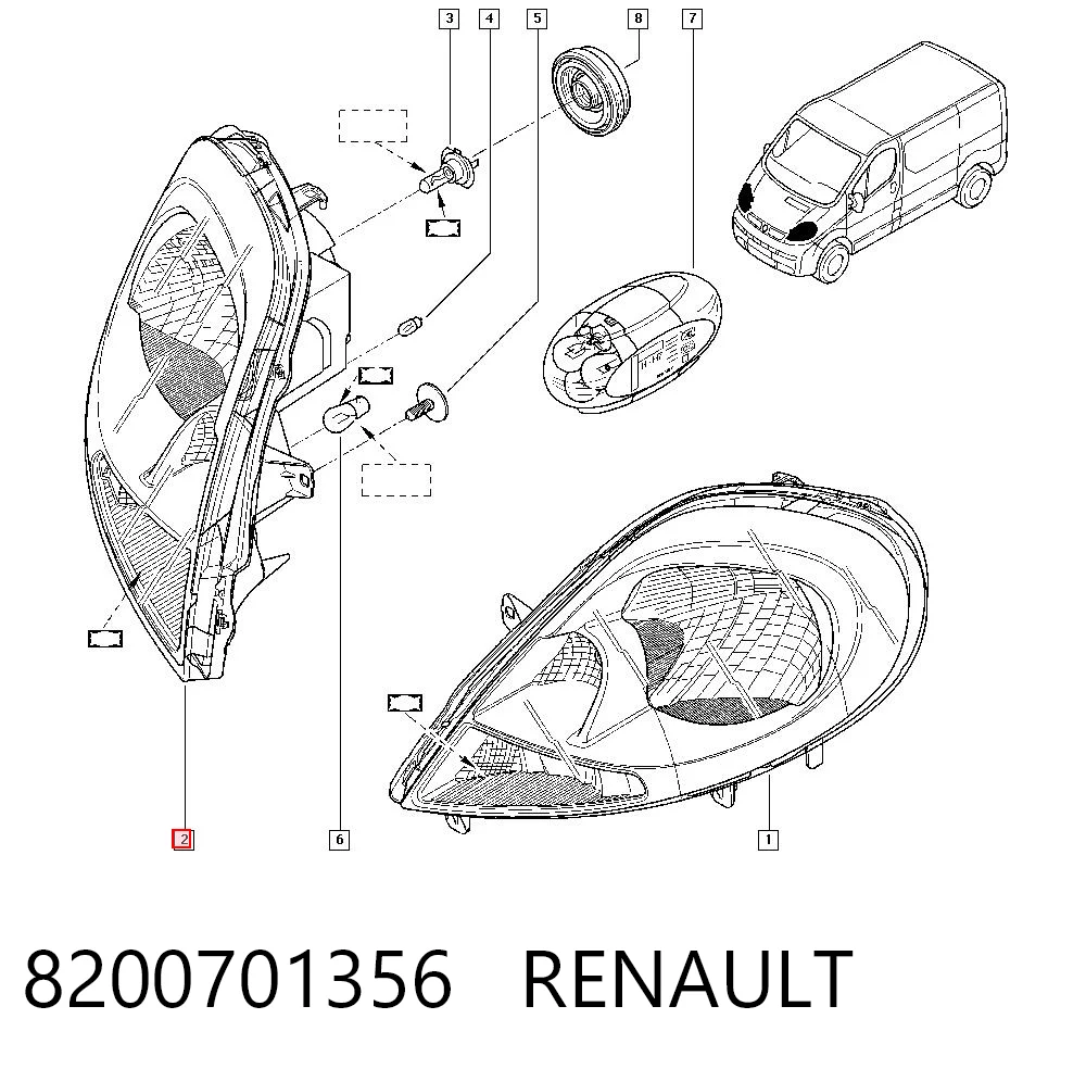 8200701356 Renault (RVI)