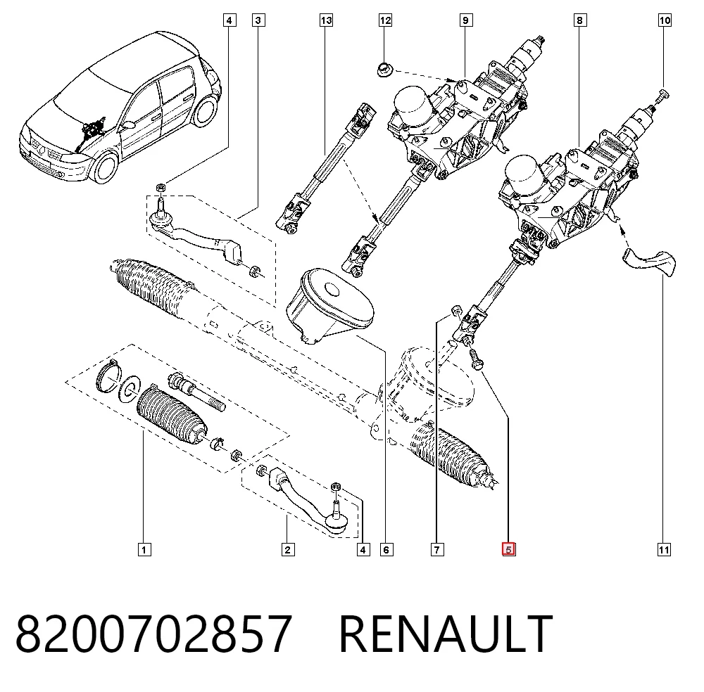 8200702857 RENAULT