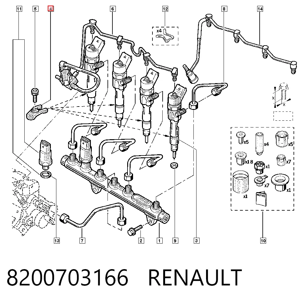 8200703166 Renault (RVI)