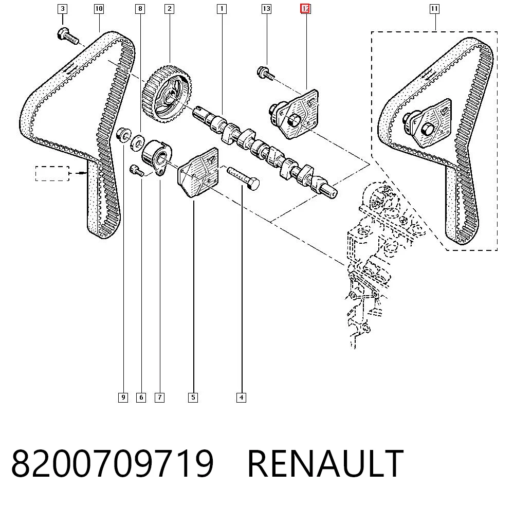 Rodillo tensor cadena Nissan Primera  sedán comprar en España