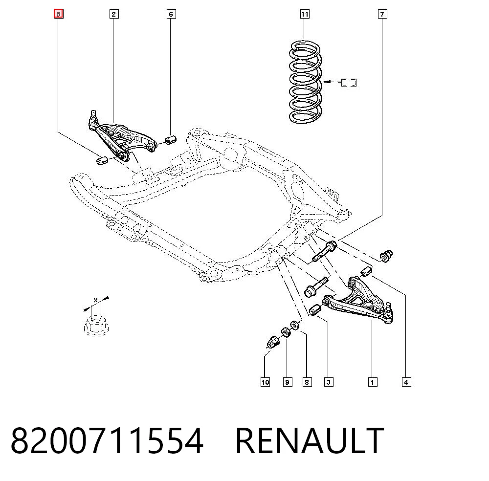 Comprar Silentblock Clio  LB0, LB1, LB2