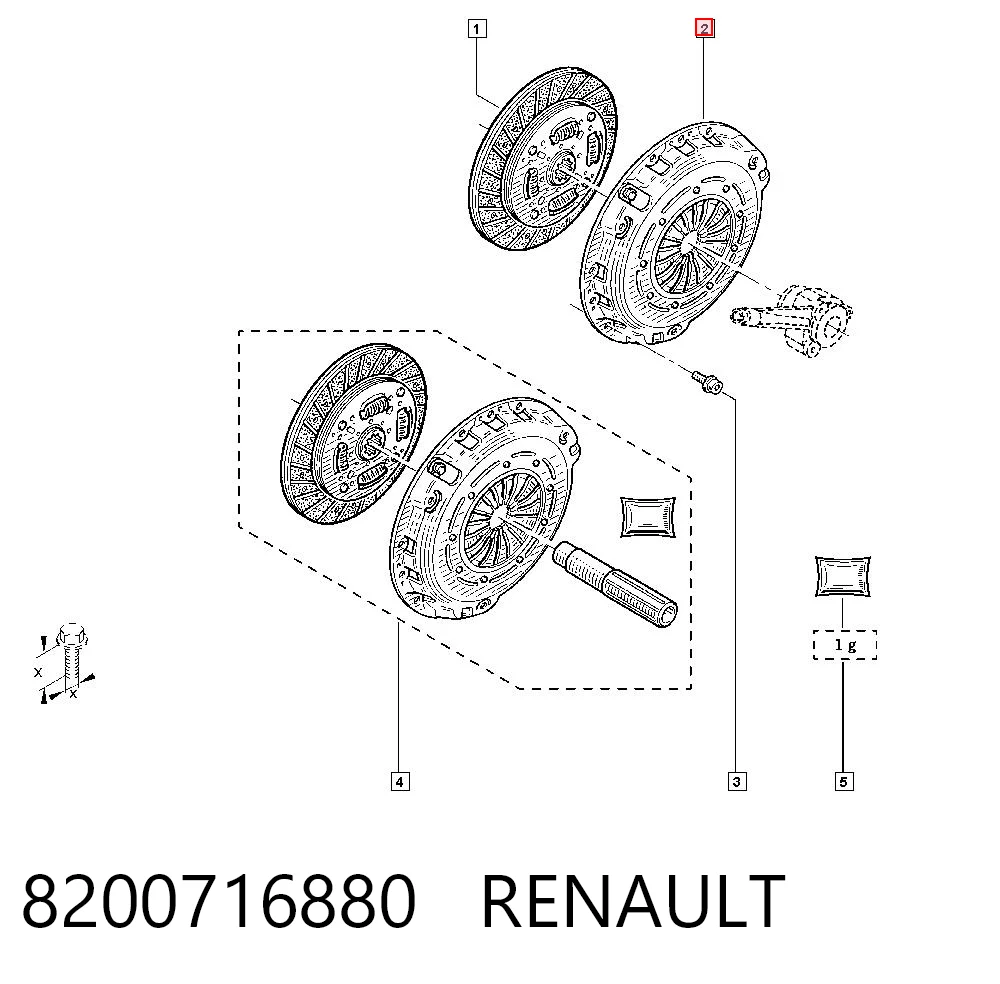 Plato de presión de embrague Renault Master II furgoneta (HD, FD) (2003 - 2010) precio, desde 65,04 EUR