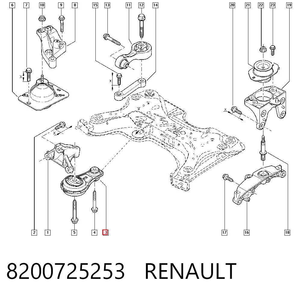 8200725253 Renault (RVI)