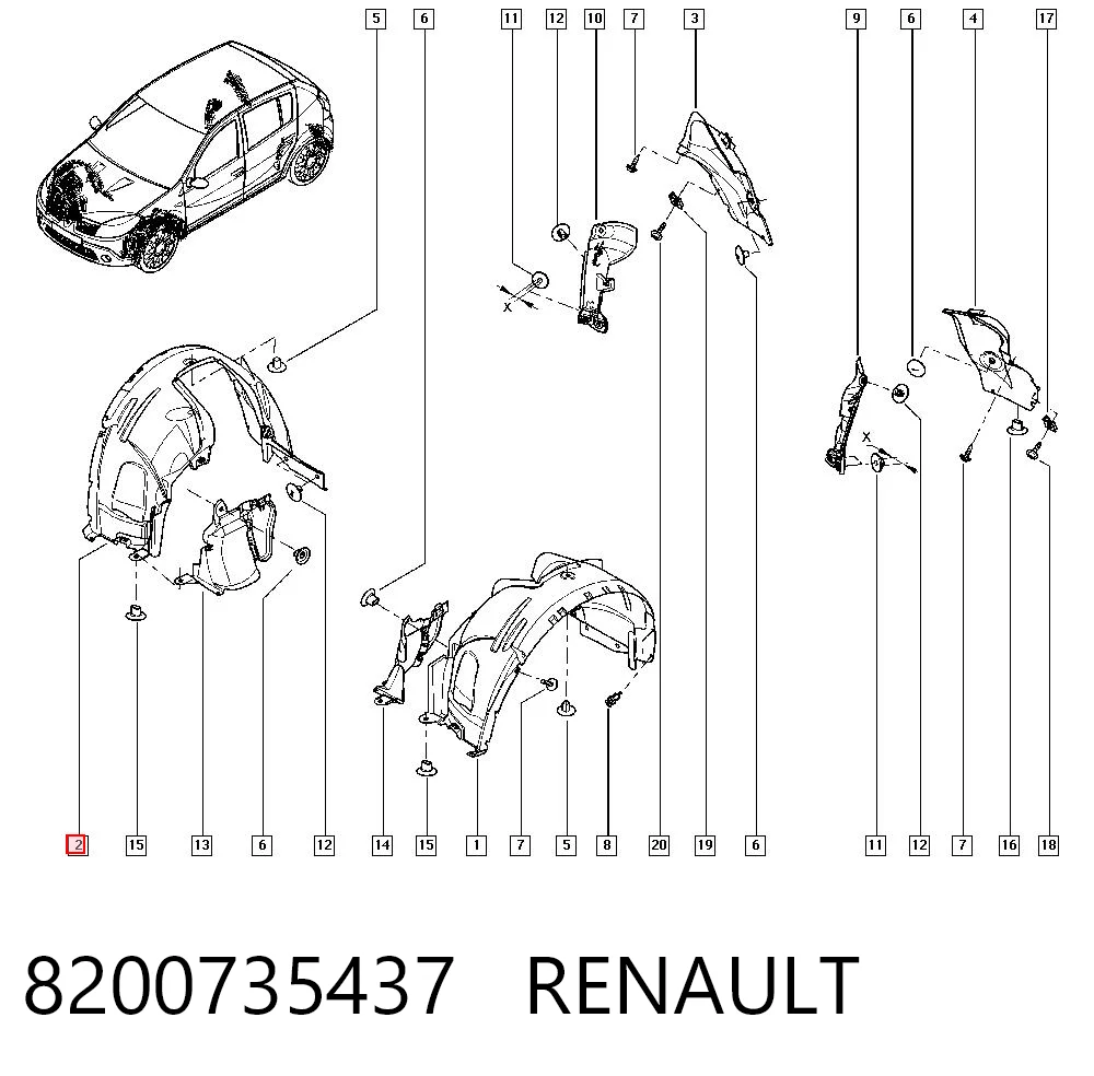 8200735437 Renault (RVI)