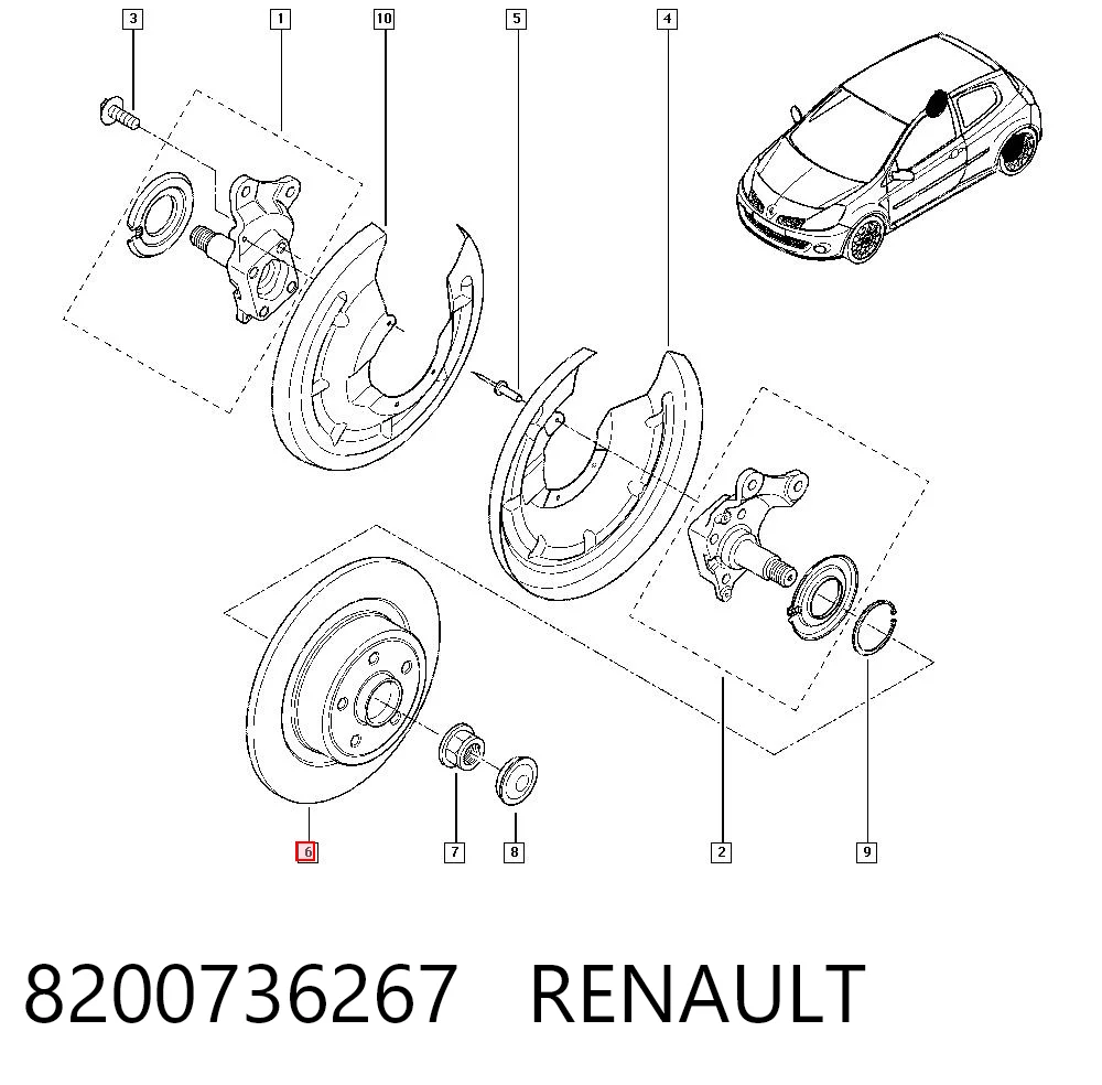 8200736267 Renault (RVI)