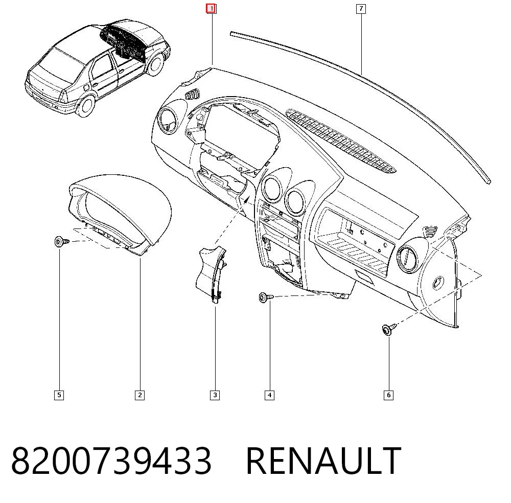 8200739433 Renault (RVI)