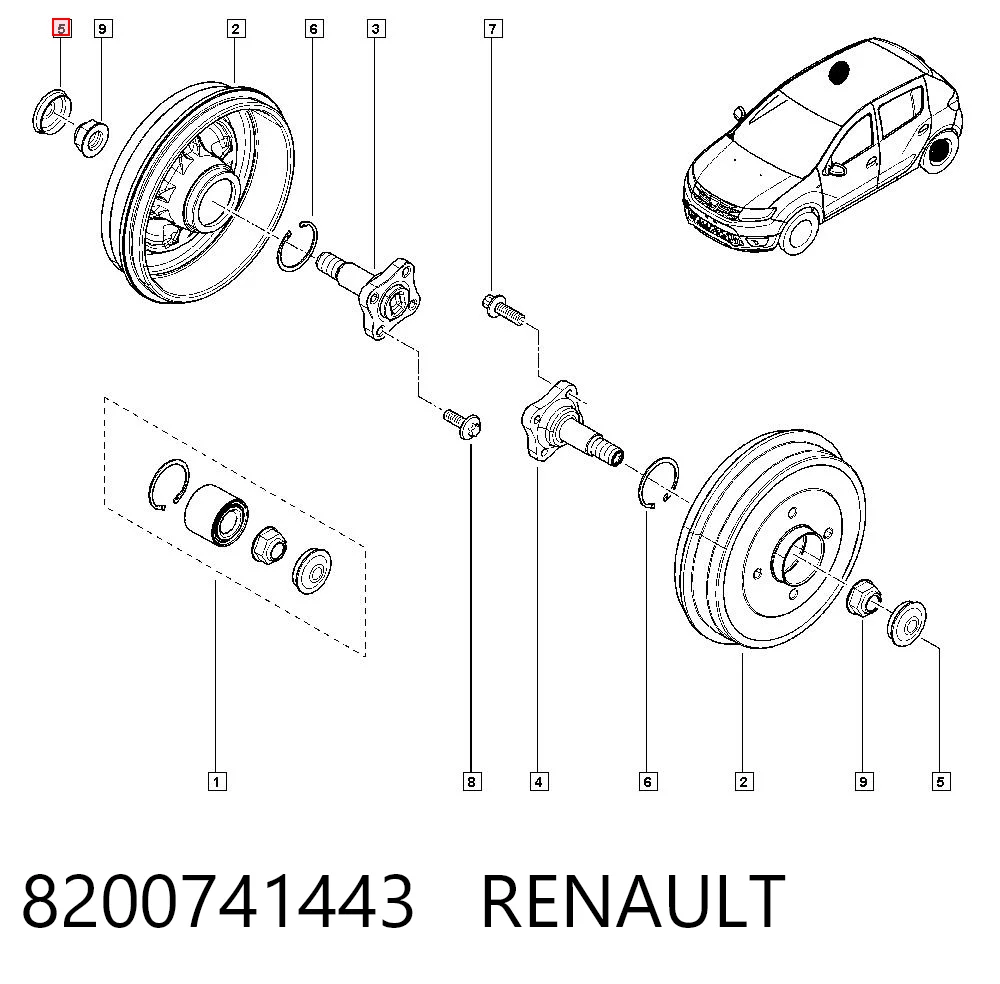 8200741443 Renault (RVI)