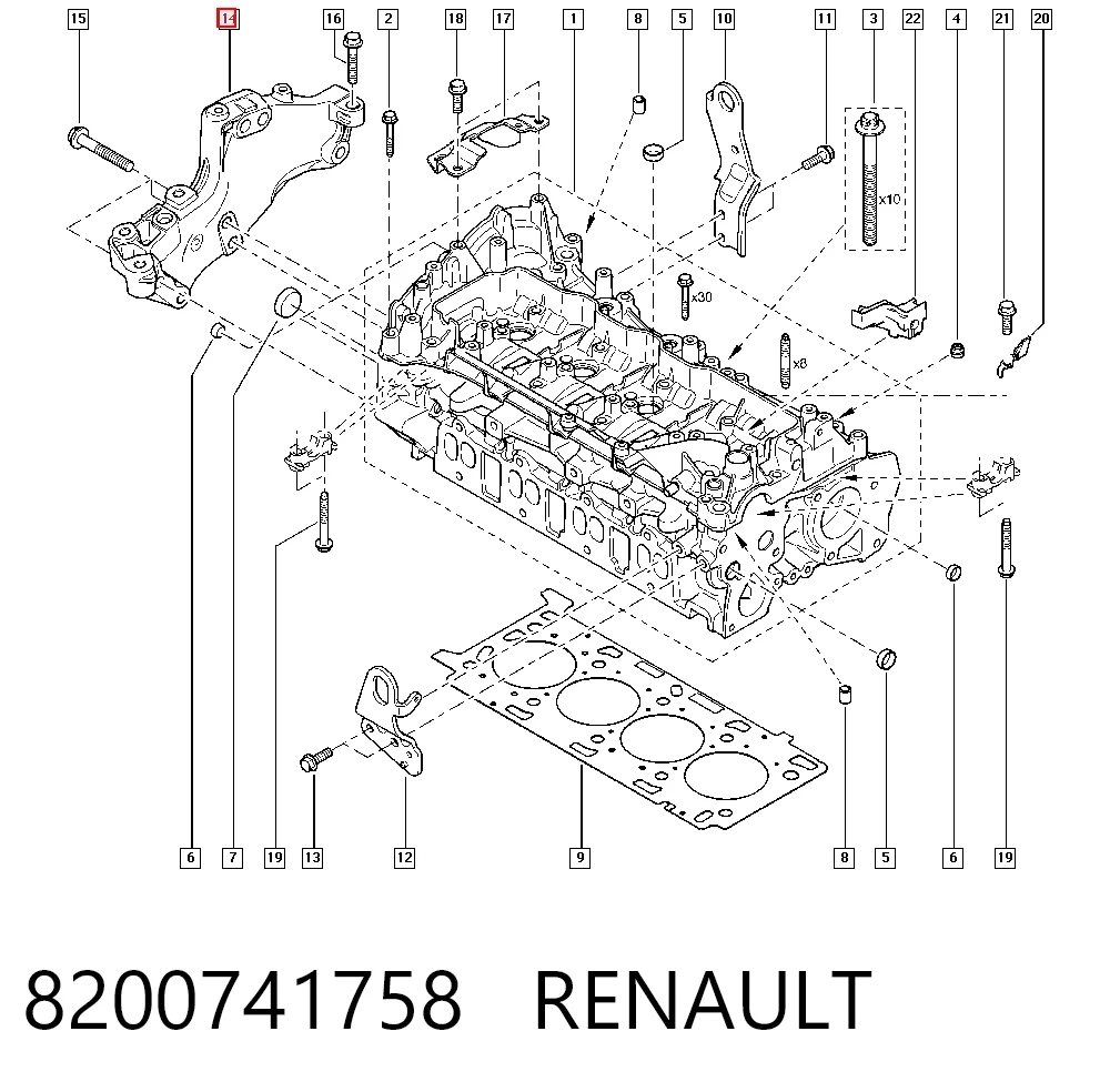 8200741758 Renault (RVI)