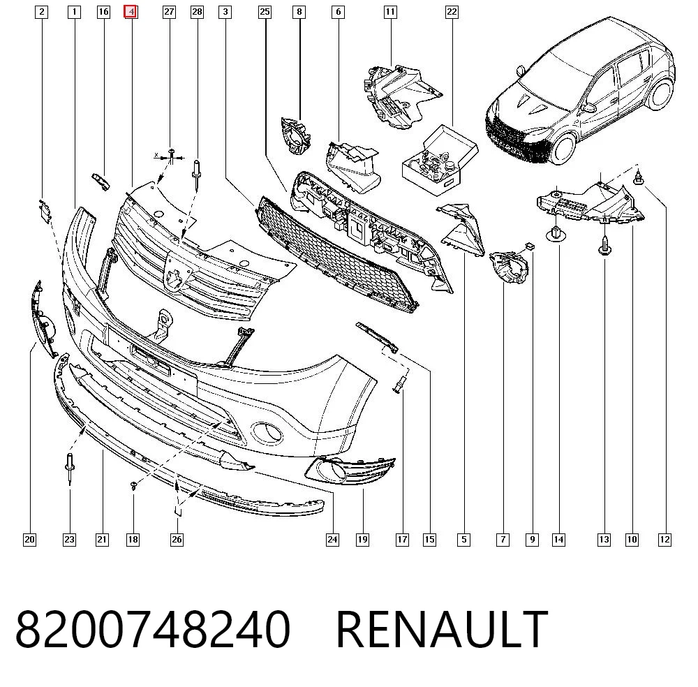 8200748240 Renault (RVI)