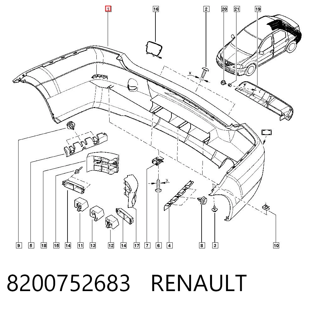 8200752683 Renault (RVI)
