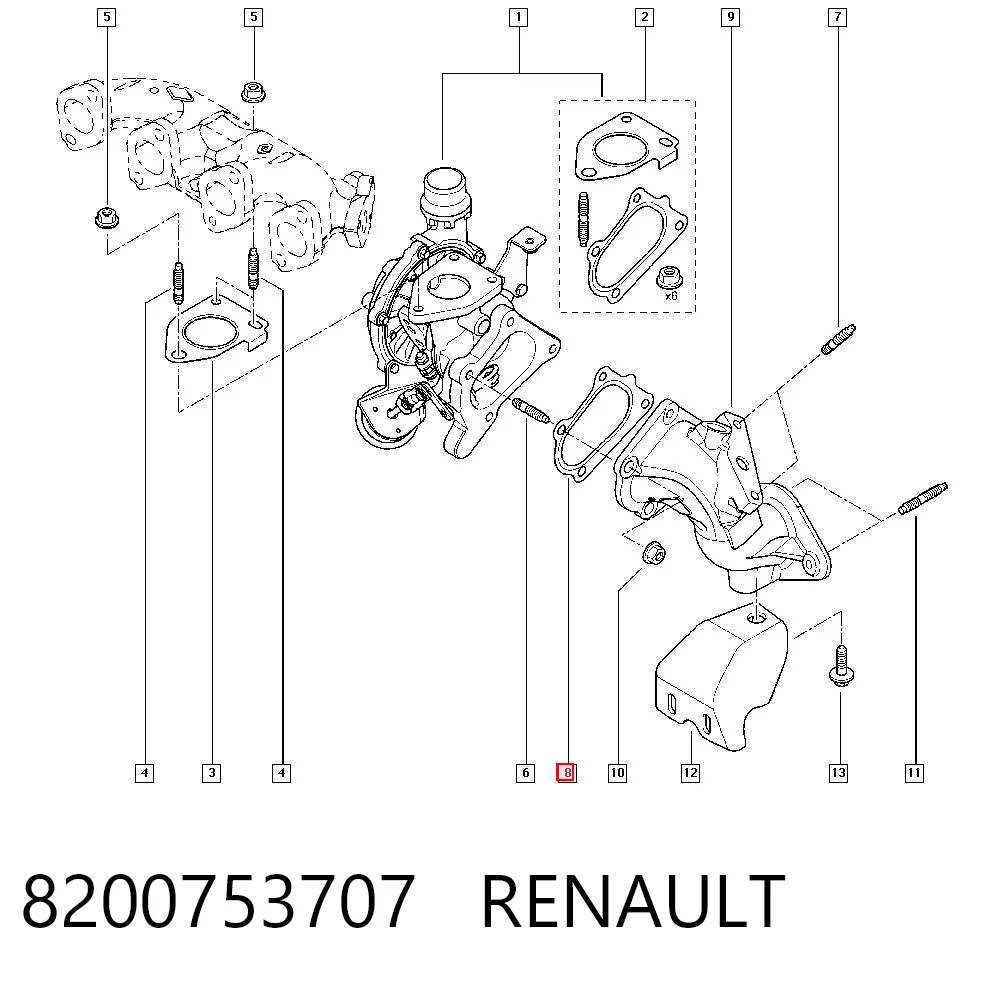 8200753707 Renault (RVI)