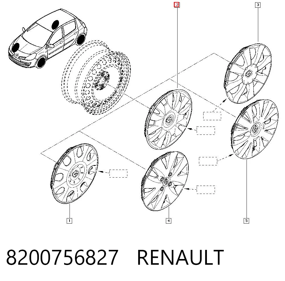 8200756827 Renault (RVI)
