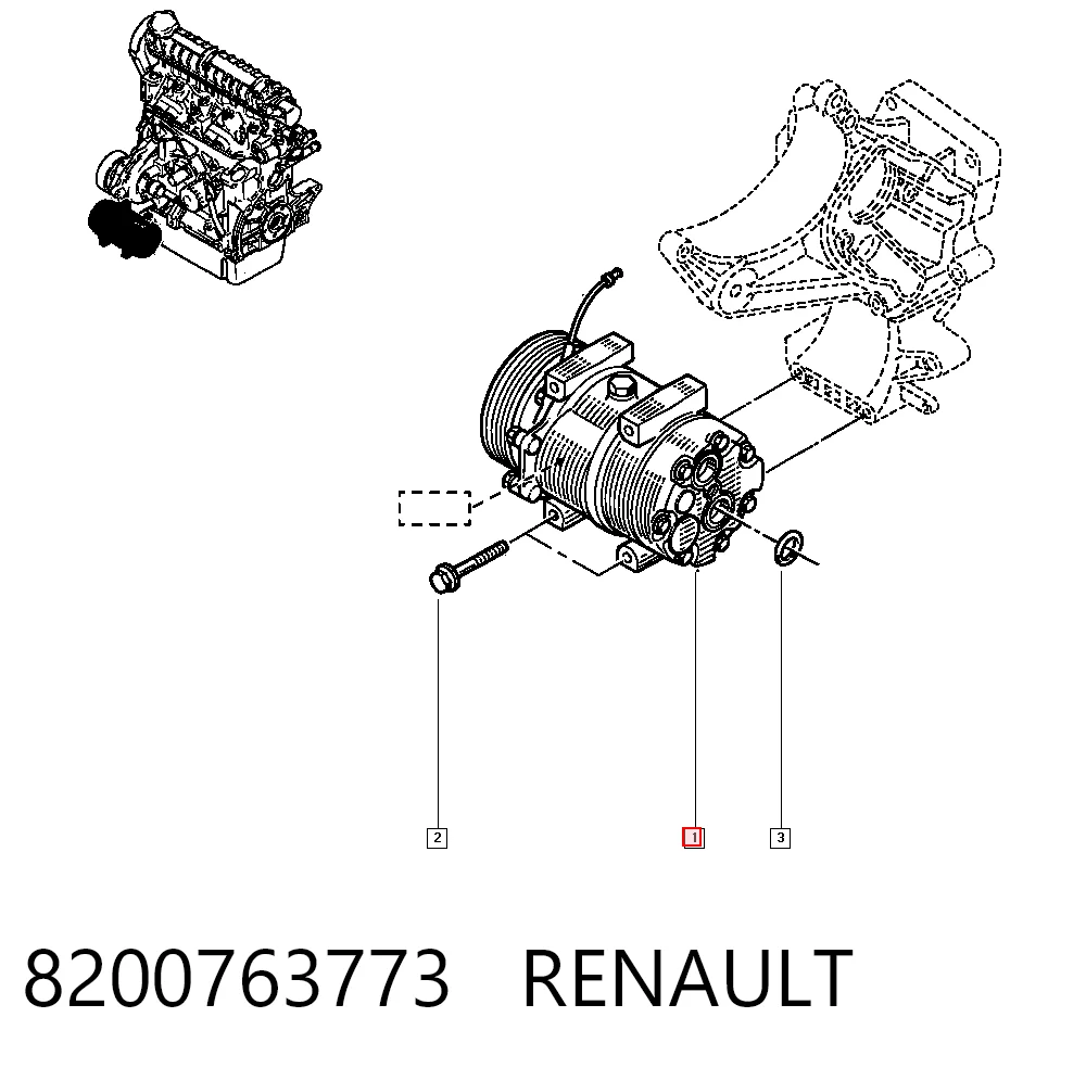 8200763773 Renault (RVI)