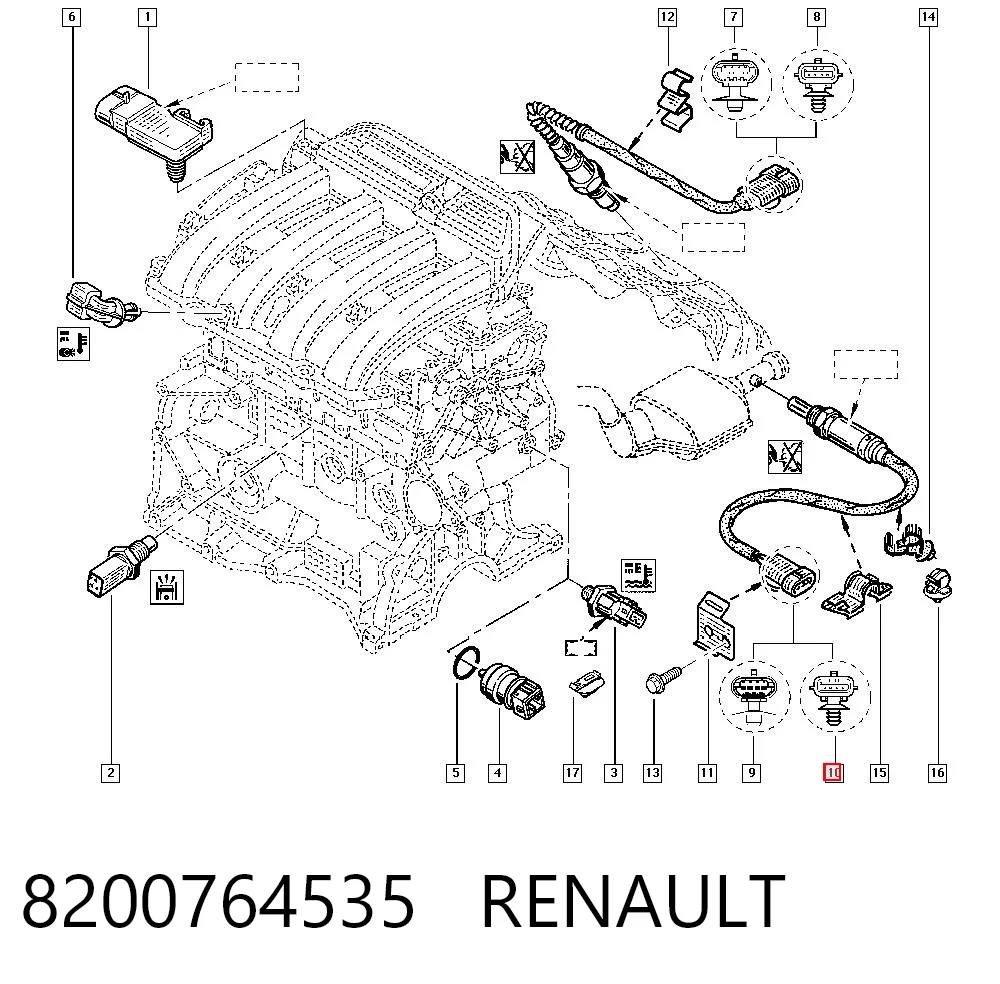 8200764535 Renault (RVI)