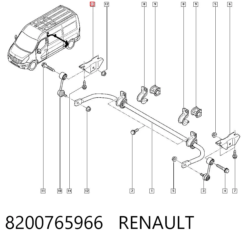 8200765966 Renault (RVI)