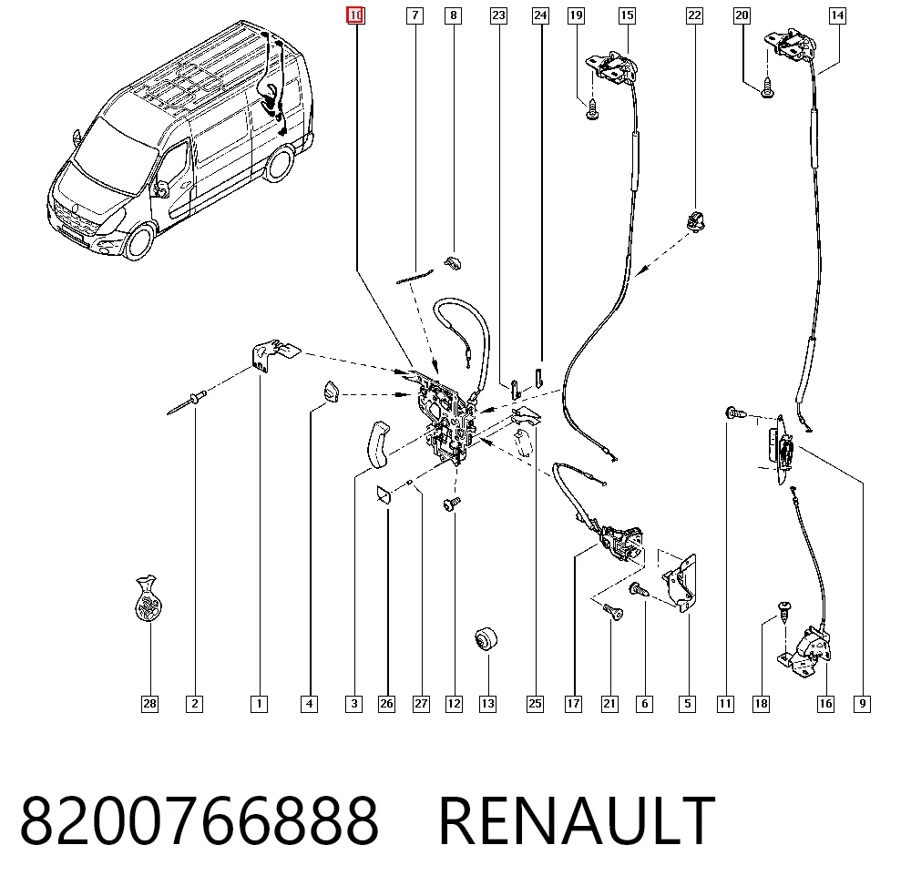 8200766888 Renault (RVI)