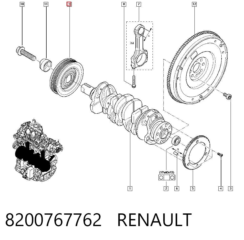 8200767762 Renault (RVI)