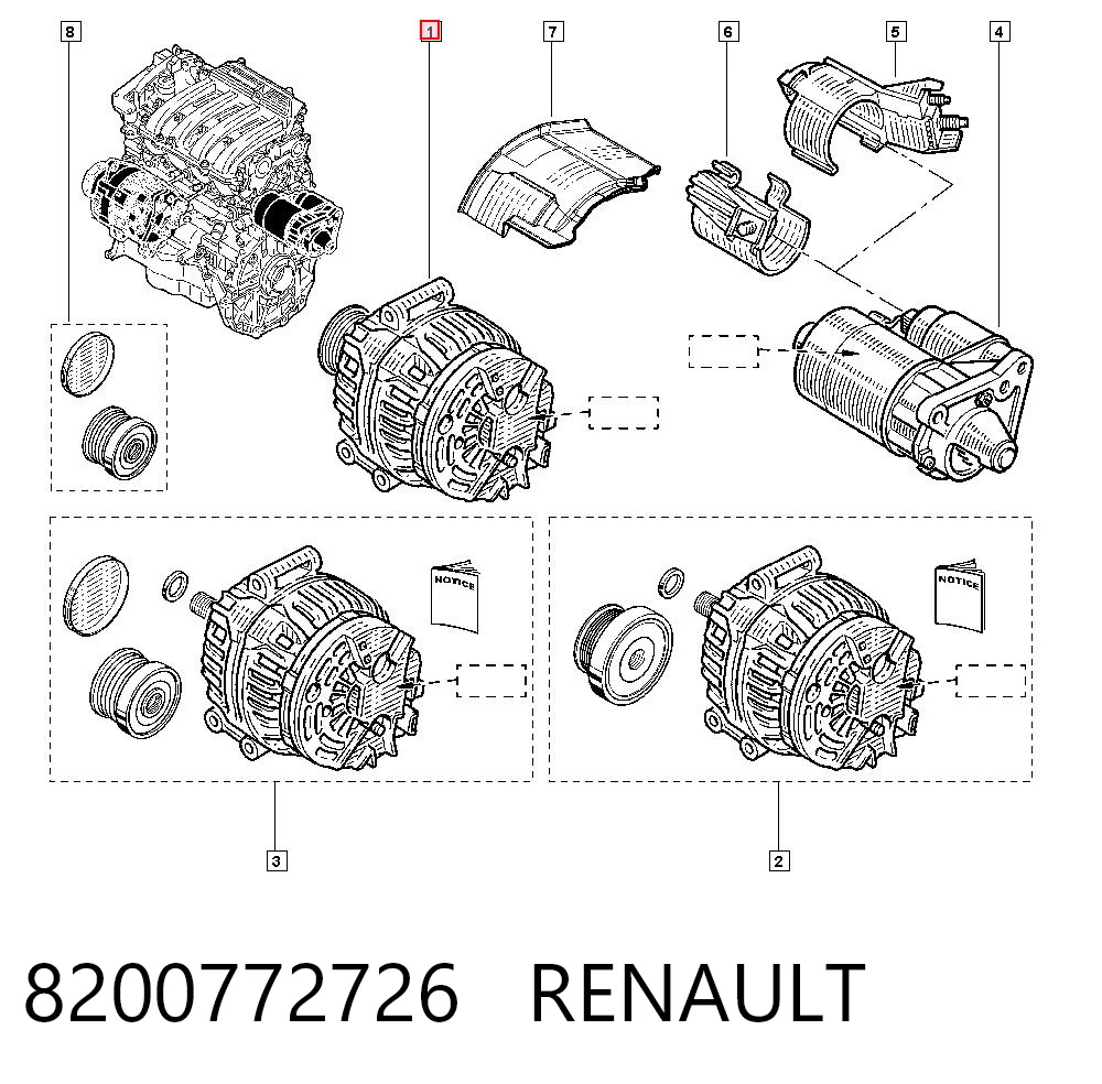 8200772726 Renault (RVI)