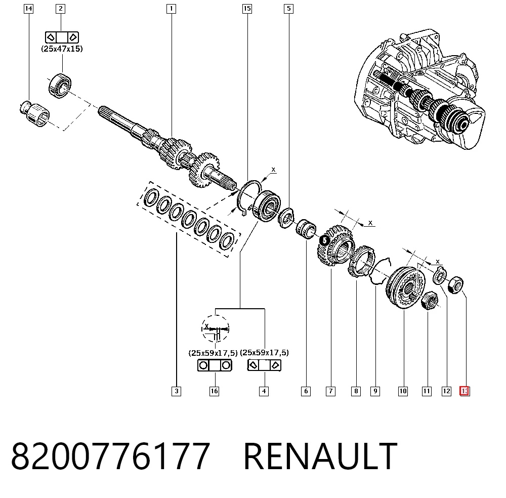 8200776177 Renault (RVI)
