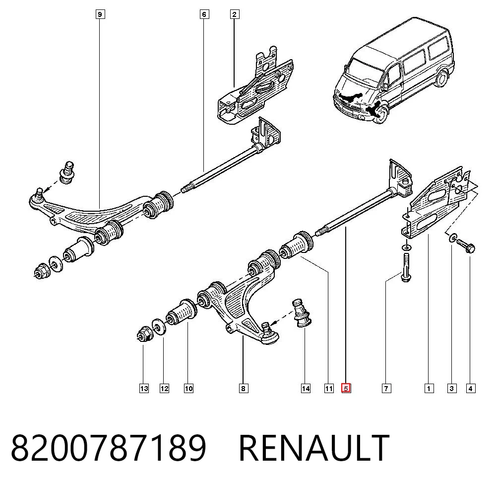 8200787189 Renault (RVI)