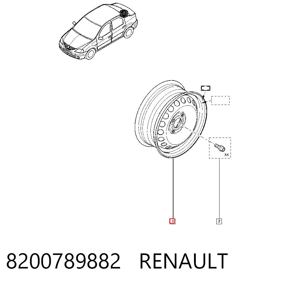8200789882 Renault (RVI)