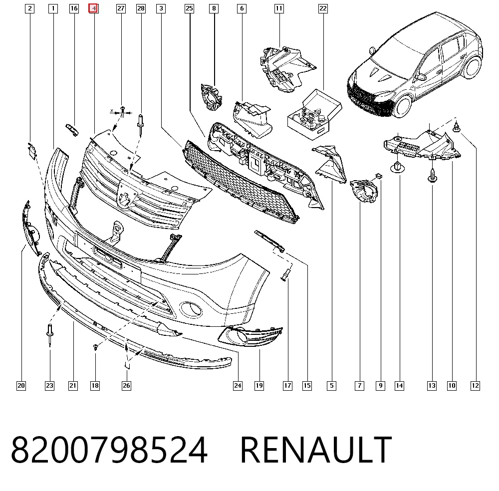8200798524 Renault (RVI)