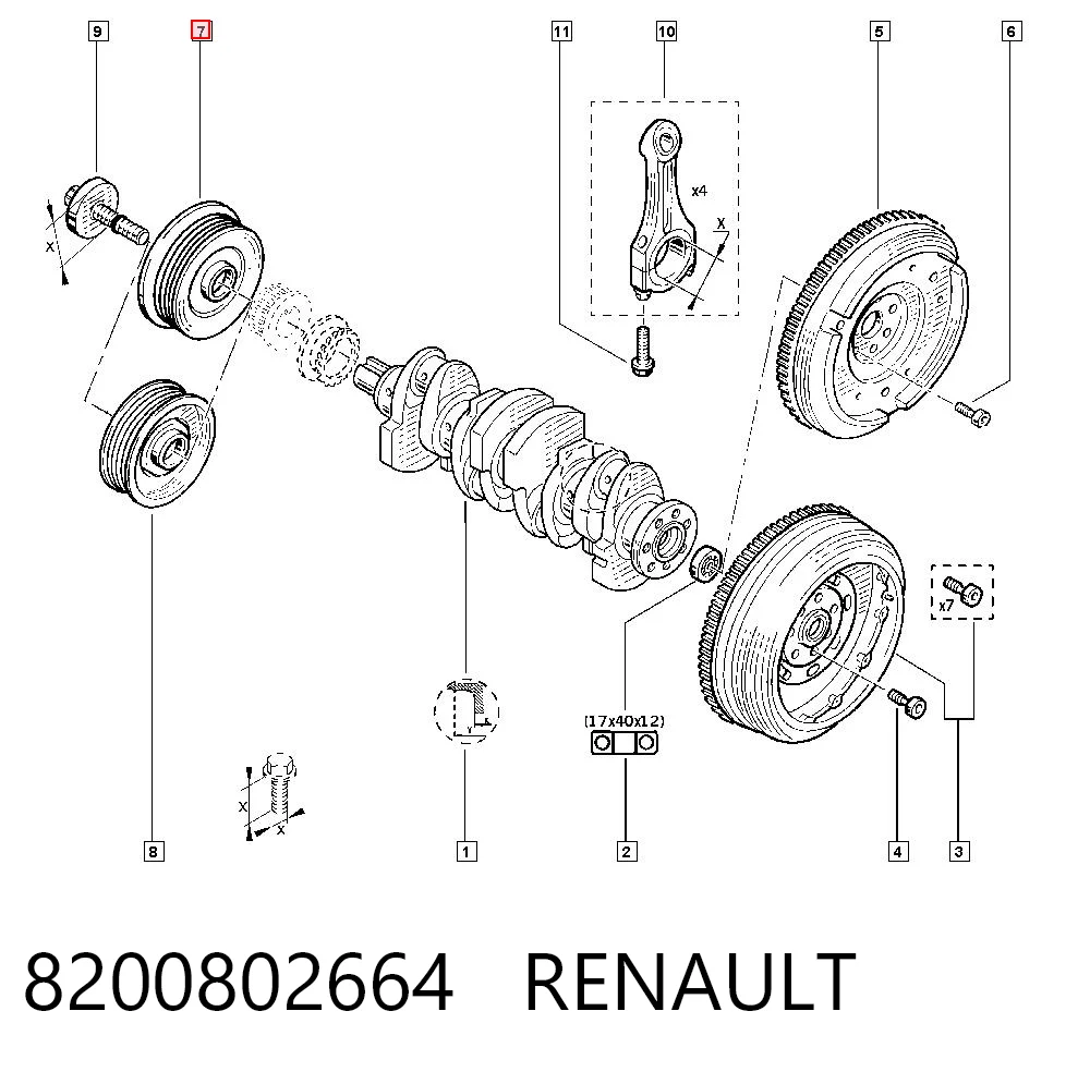 8200802664 Renault (RVI)