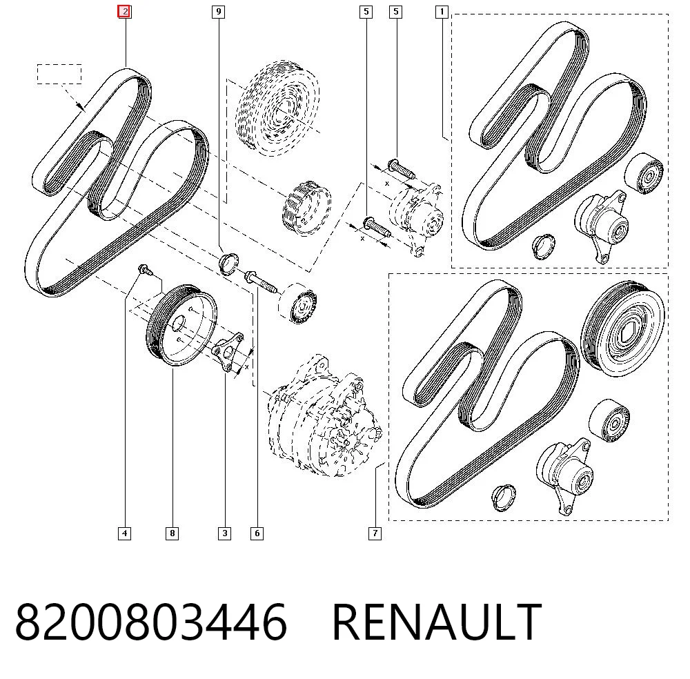 8200803446 Renault (RVI)