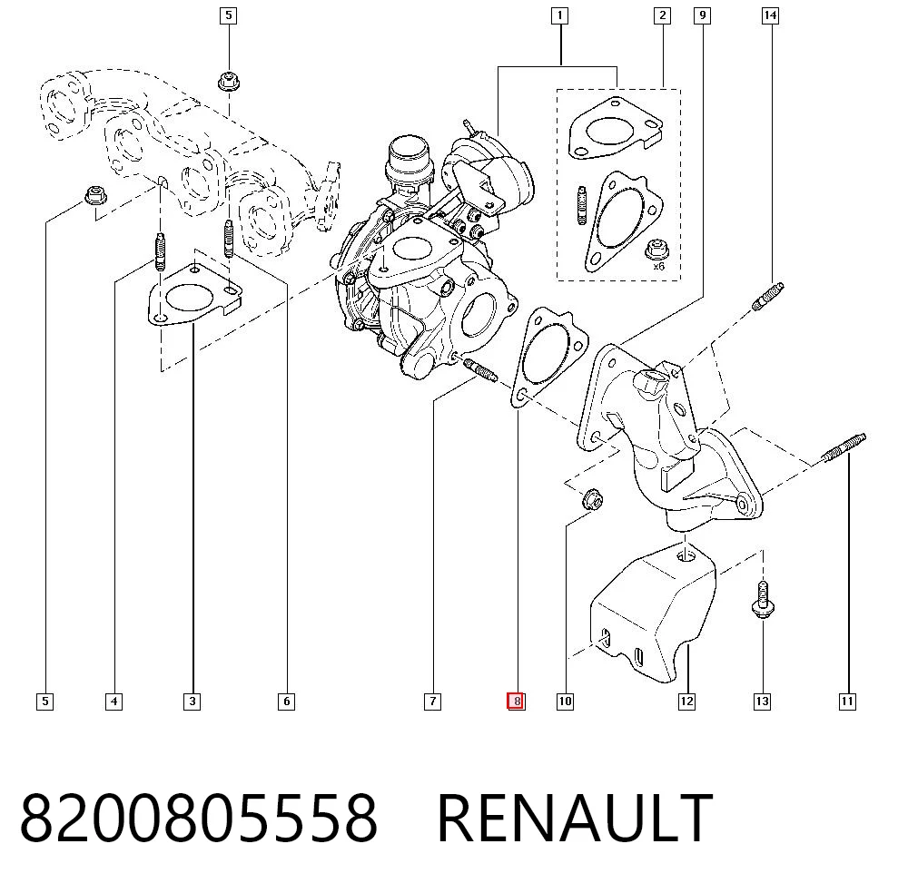 8200805558 Renault (RVI)