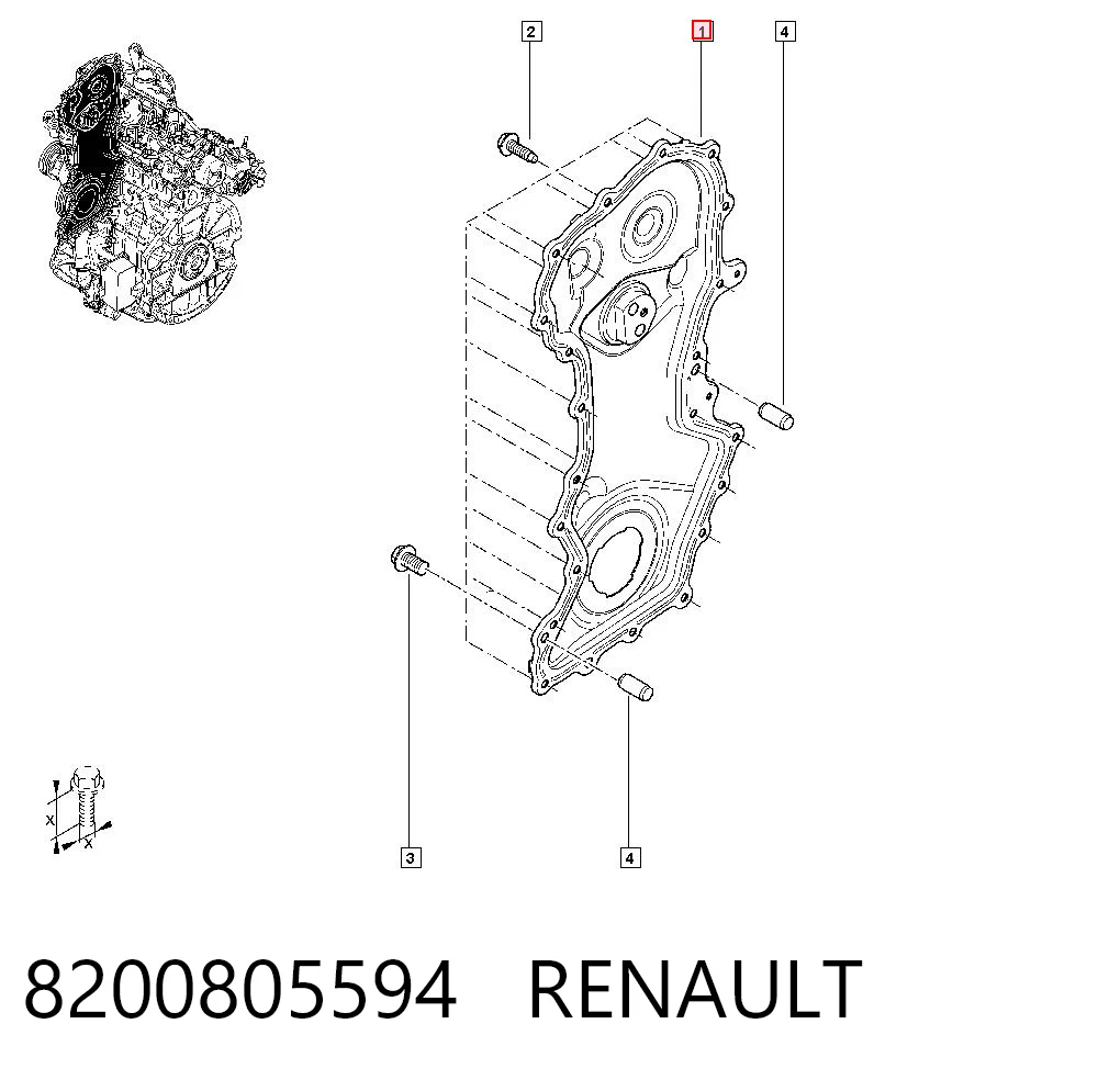 8200805594 Renault (RVI)
