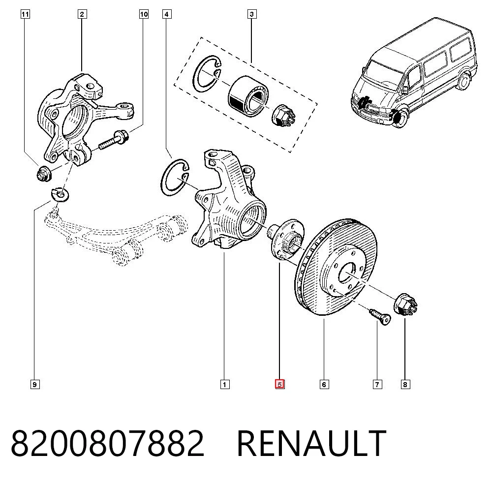 8200807882 Renault (RVI)