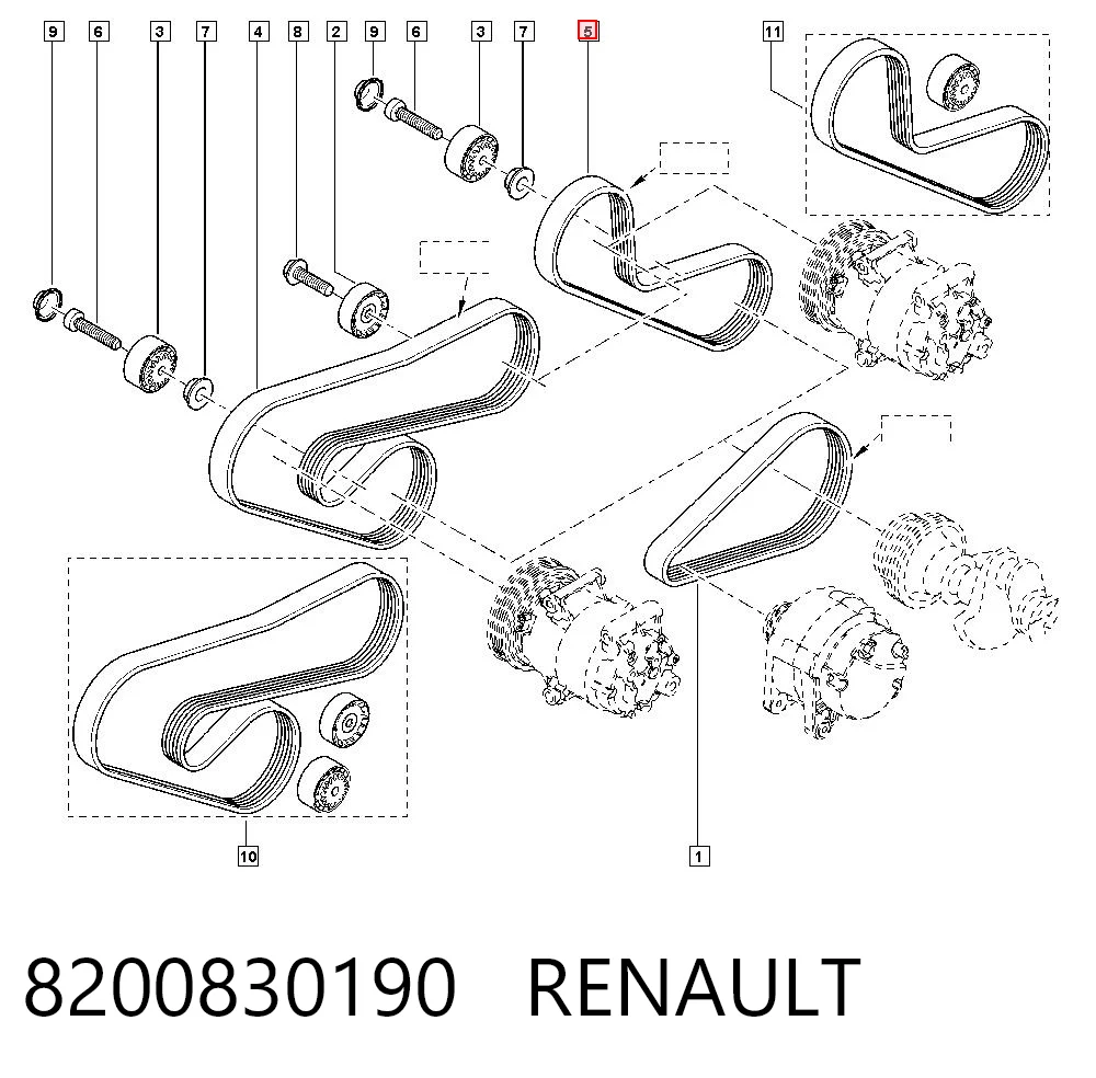 8200830190 Renault (RVI)