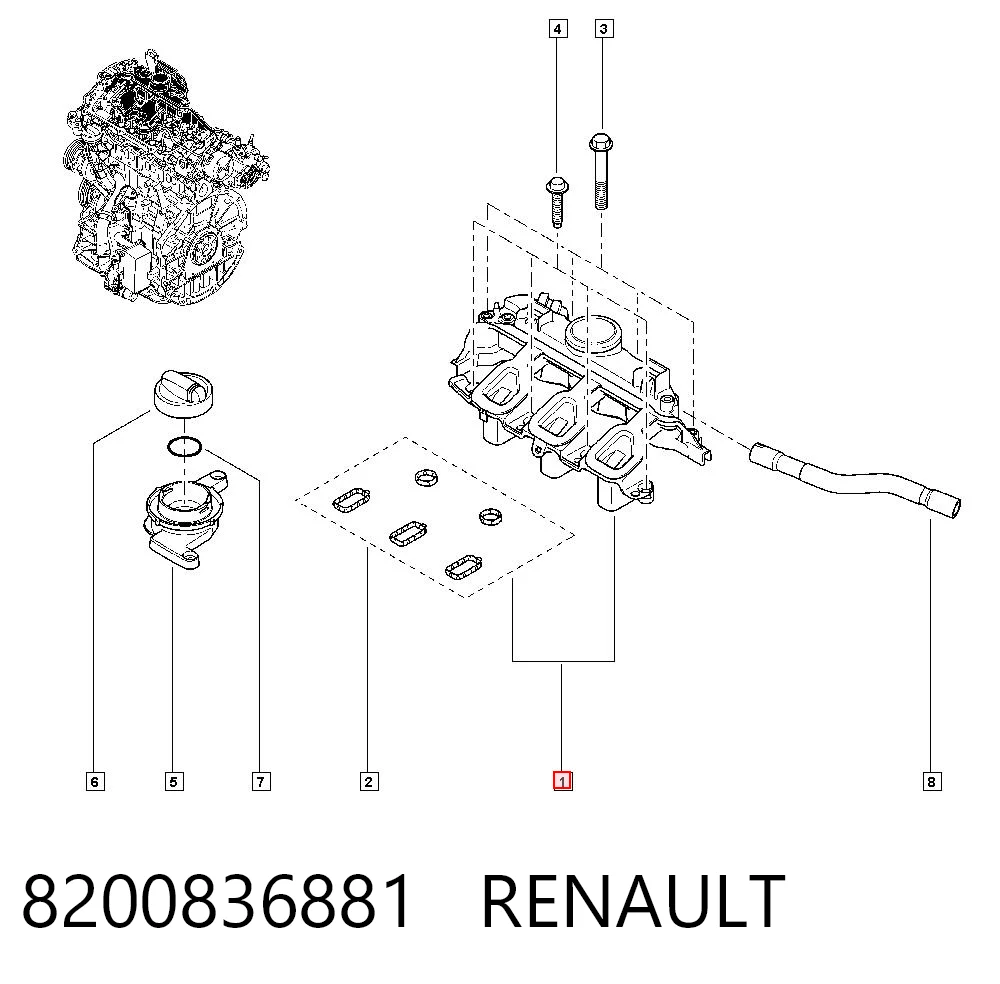 8200836881 Renault (RVI)