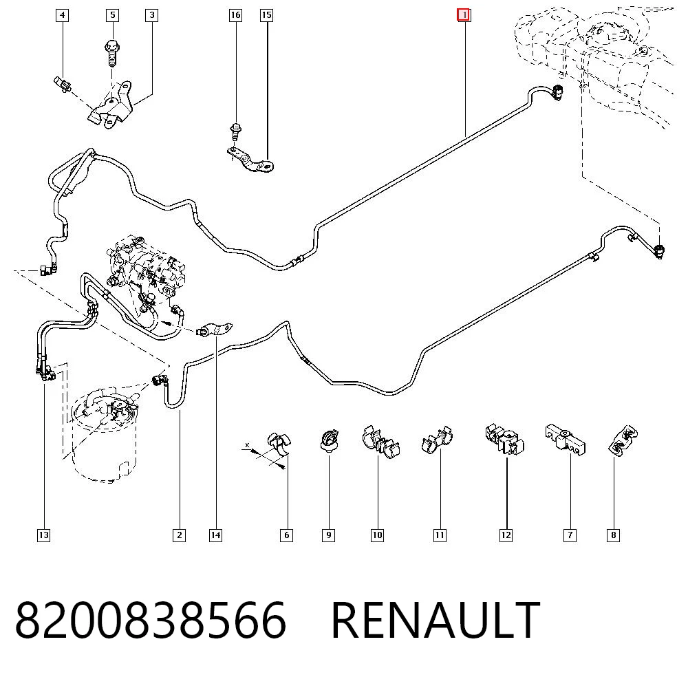 8200838566 Renault (RVI)
